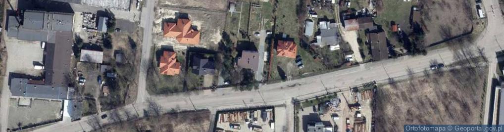 Zdjęcie satelitarne Smutna ul.