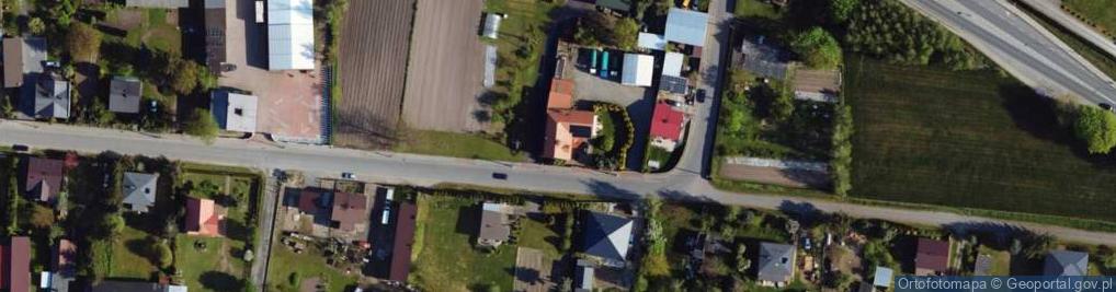 Zdjęcie satelitarne Smardzew ul.