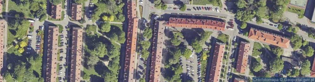 Zdjęcie satelitarne Śniadeckiego Jędrzeja ul.