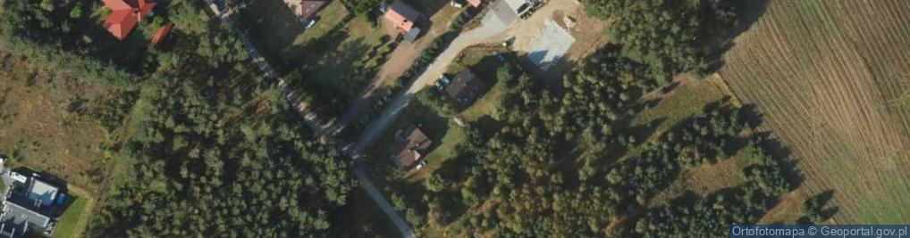 Zdjęcie satelitarne Sosnowe Wzgórza ul.