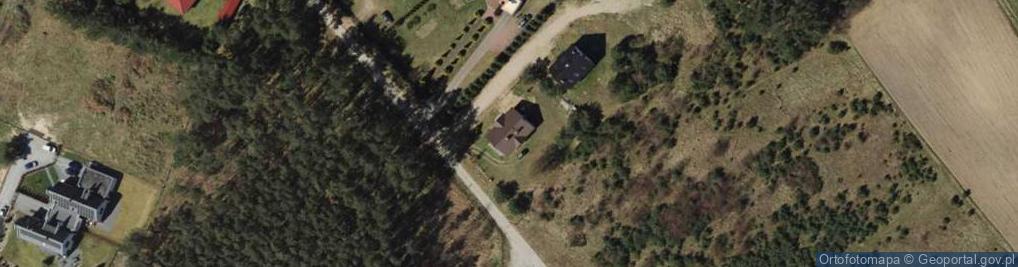 Zdjęcie satelitarne Sosnowe Wzgórza ul.