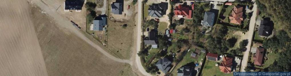 Zdjęcie satelitarne Sosnowe Wzgórza ul.