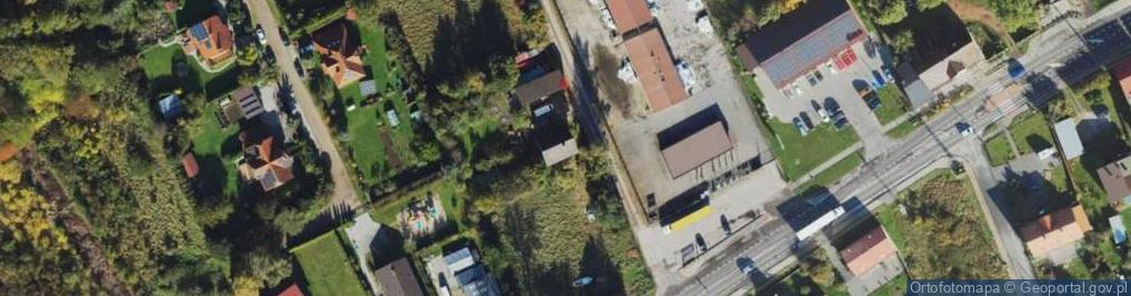 Zdjęcie satelitarne Sosnowa ul.