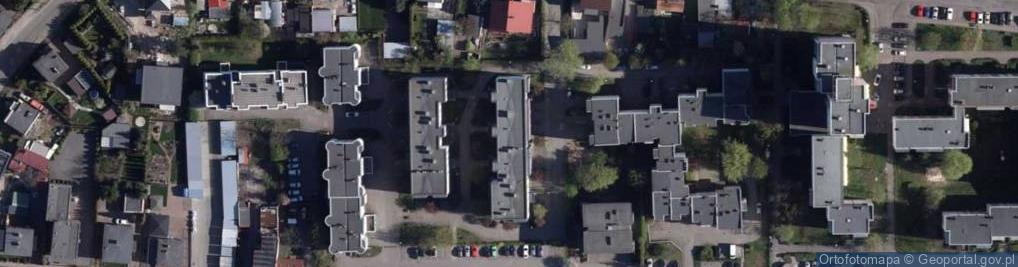 Zdjęcie satelitarne Sokołów Bydgoskich ul.