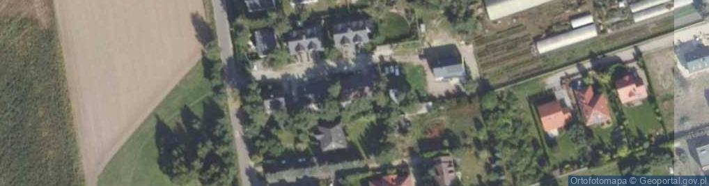 Zdjęcie satelitarne Sosnowe Zacisze ul.