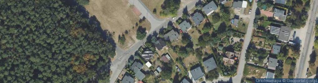 Zdjęcie satelitarne Sosnowa ul.