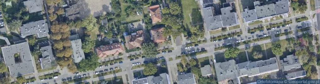 Zdjęcie satelitarne Solankowa ul.