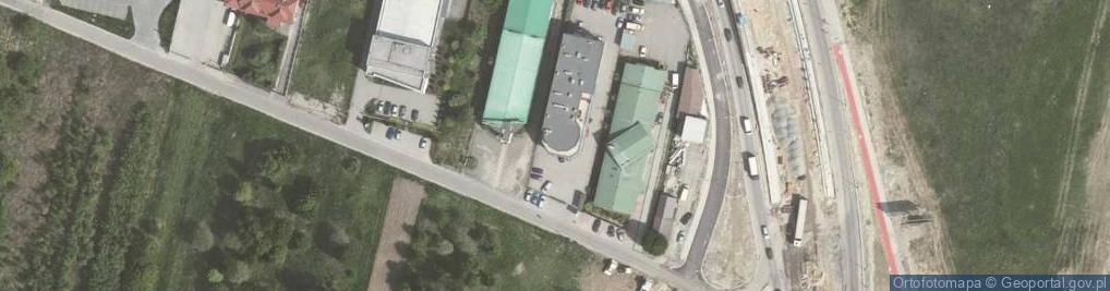 Zdjęcie satelitarne Sosnowiecka ul.