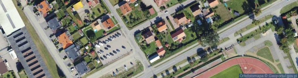 Zdjęcie satelitarne Sosnowa ul.