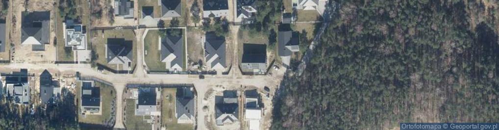 Zdjęcie satelitarne Sosnowe Wzgórze ul.