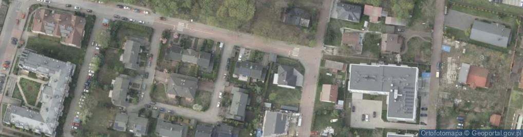 Zdjęcie satelitarne Sosnowa ul.