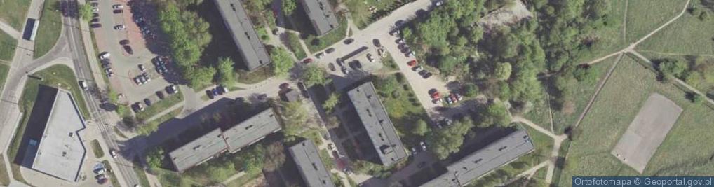 Zdjęcie satelitarne Sobótki ul.