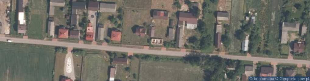 Zdjęcie satelitarne Sobaków ul.