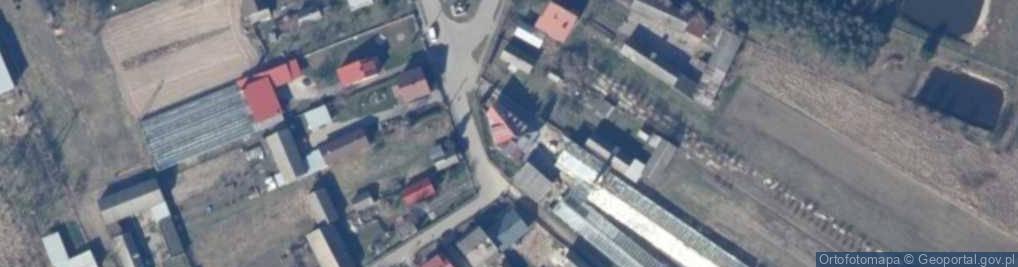 Zdjęcie satelitarne Sobienie Biskupie ul.