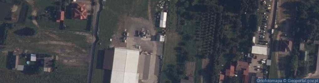 Zdjęcie satelitarne Sobienie-Jeziory ul.