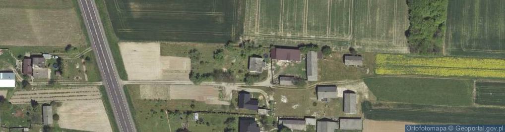 Zdjęcie satelitarne Sobieszczany-Kolonia ul.