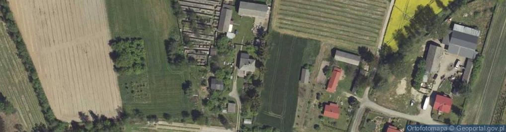 Zdjęcie satelitarne Sobieszczany-Kolonia ul.
