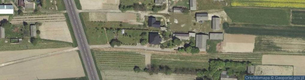 Zdjęcie satelitarne Sobieszczany-Kolonia ul.
