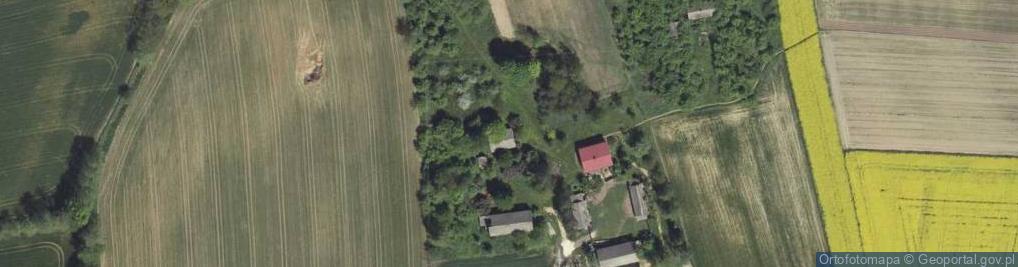 Zdjęcie satelitarne Sobieszczany-Kolonia ul.