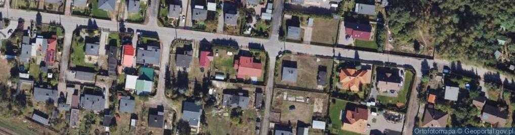 Zdjęcie satelitarne Sosnowa ul.