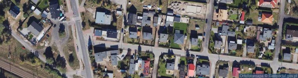 Zdjęcie satelitarne Sosnowa ul.