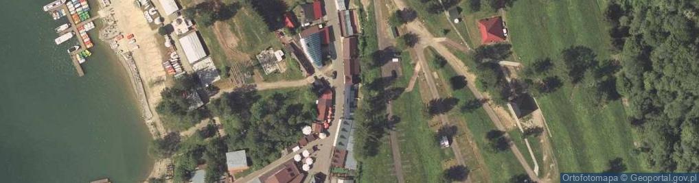 Zdjęcie satelitarne Solina ul.