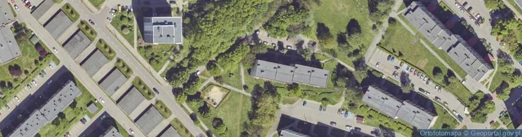 Zdjęcie satelitarne Sosnowa ul.