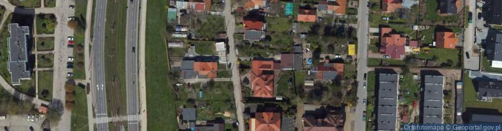 Zdjęcie satelitarne Społeczna ul.