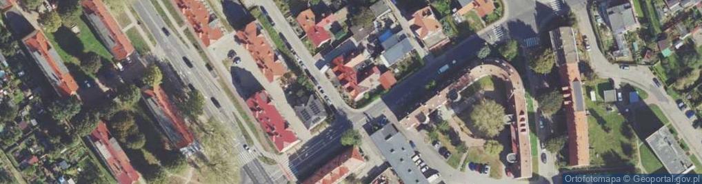 Zdjęcie satelitarne Spokojna ul.