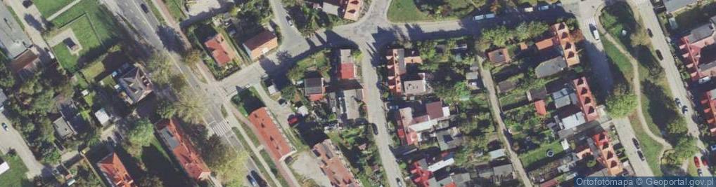 Zdjęcie satelitarne Spokojna ul.