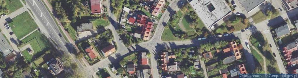 Zdjęcie satelitarne Spokojna ul.