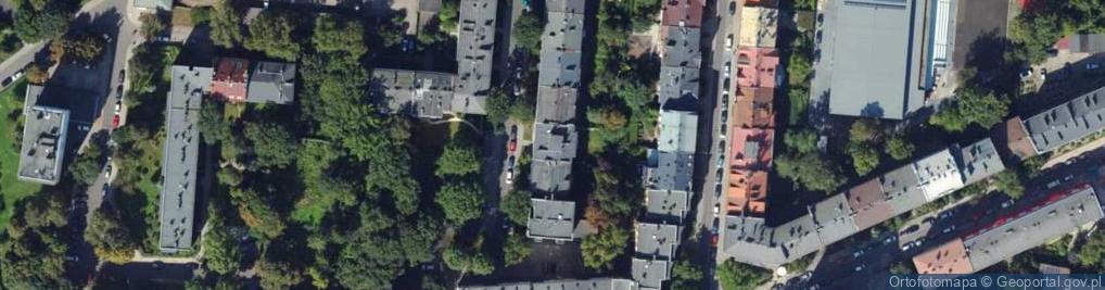 Zdjęcie satelitarne Spokojna ul.