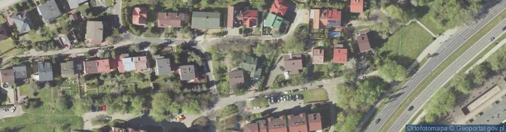 Zdjęcie satelitarne Spadowa ul.