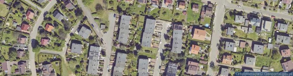 Zdjęcie satelitarne Spokojna ul.