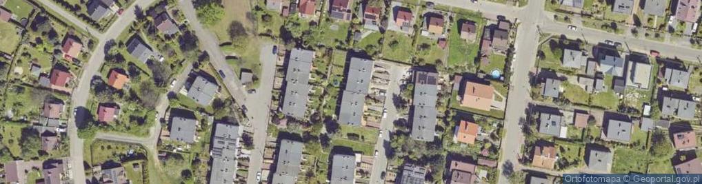 Zdjęcie satelitarne Spokojna ul.