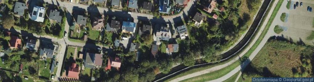 Zdjęcie satelitarne Spacerowa ul.