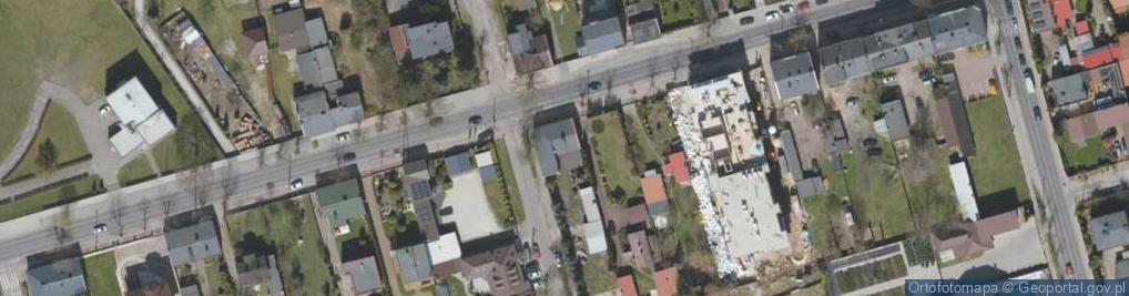Zdjęcie satelitarne Spalska ul.