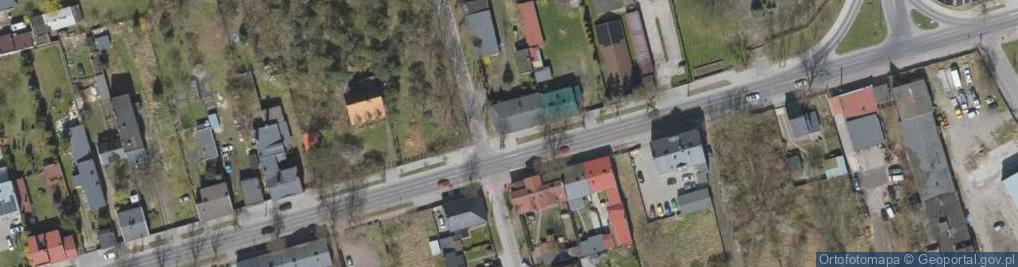 Zdjęcie satelitarne Spalska ul.