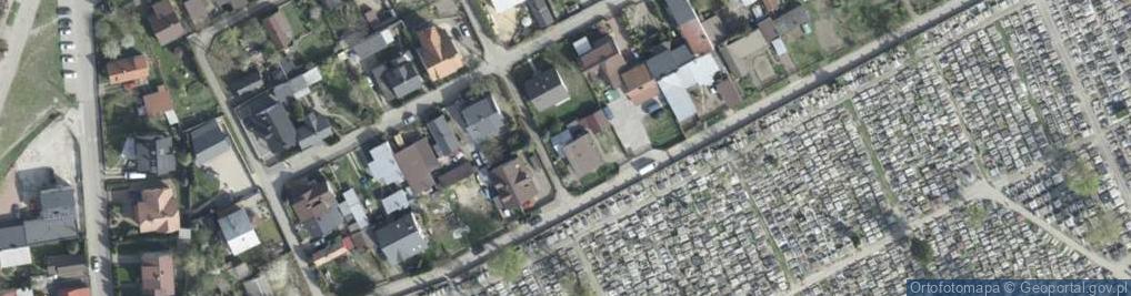 Zdjęcie satelitarne Spokojna ul.
