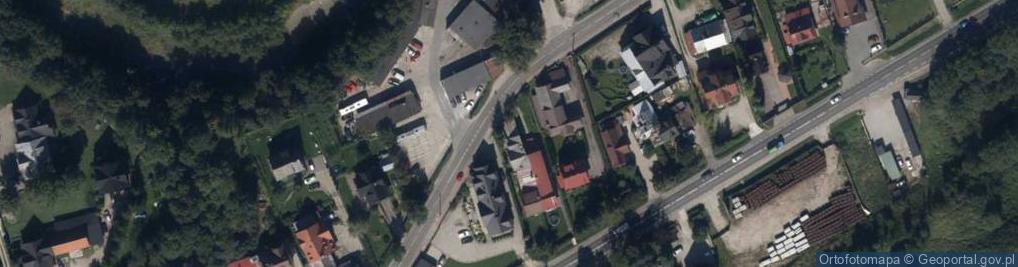 Zdjęcie satelitarne Spyrkówka ul.
