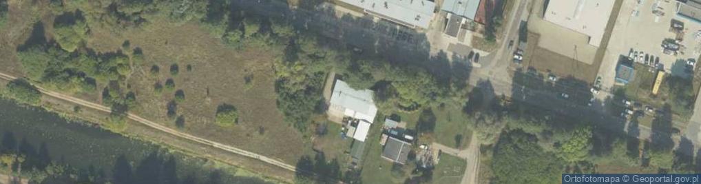 Zdjęcie satelitarne Srebrna ul.