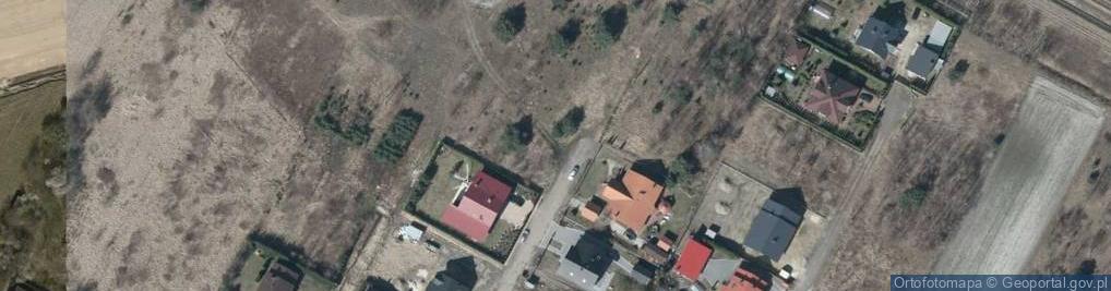 Zdjęcie satelitarne Srebrna ul.
