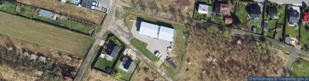 Zdjęcie satelitarne Srebrna ul.