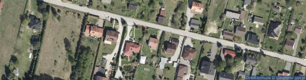 Zdjęcie satelitarne Srebrna ul.