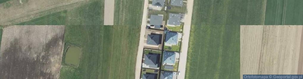 Zdjęcie satelitarne Srebrna ul.