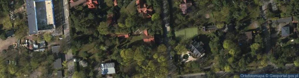 Zdjęcie satelitarne Środkowa ul.