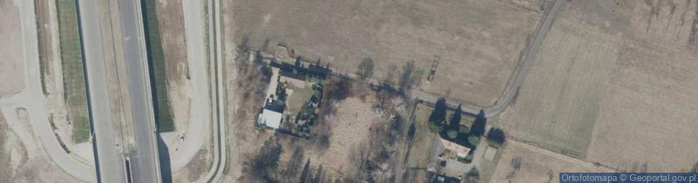 Zdjęcie satelitarne Srebrna Dąbrowa ul.