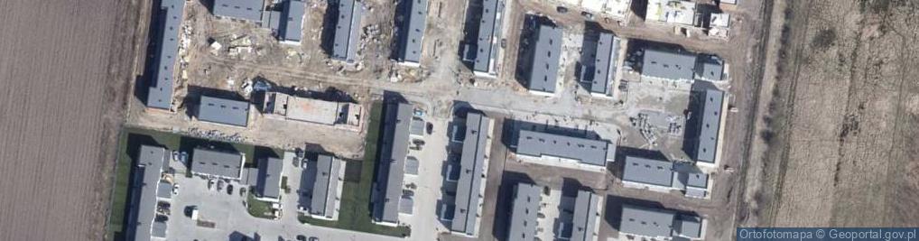 Zdjęcie satelitarne Srebrne Ogrody ul.