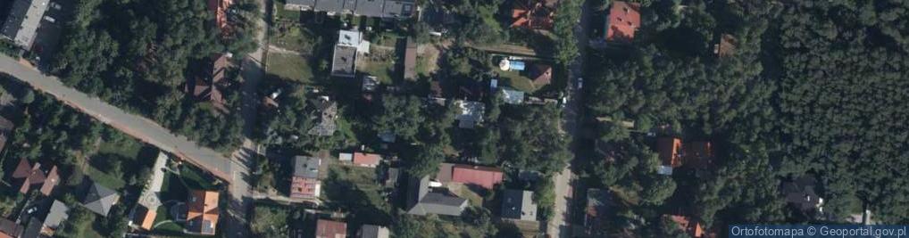 Zdjęcie satelitarne Srebrna ul.