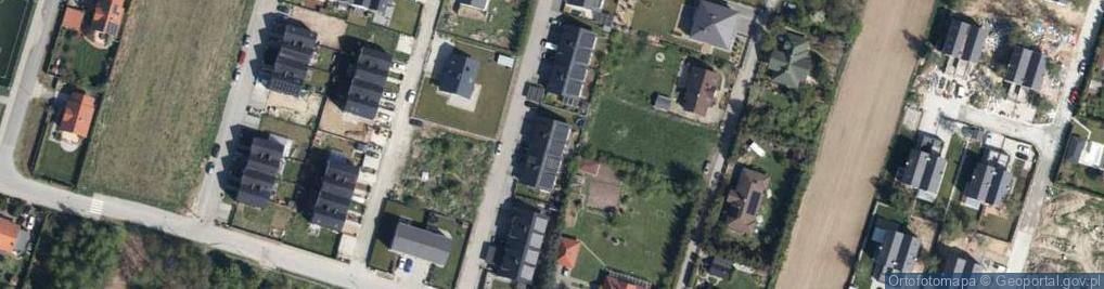 Zdjęcie satelitarne Srebrna ul.